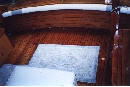 Photo of 54' Chris Craft inside cockpit